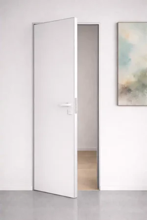 დამალული კარებიInvisible Door White 1