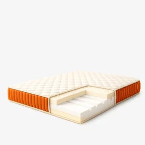 Non-spring mattress Latex and memori