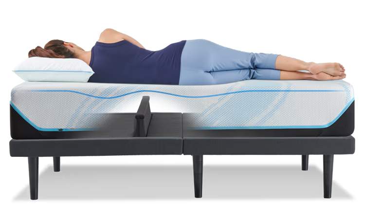 ინოვაციები საწოლების დიზაინში. საწოლი Tempur-Pedic 2