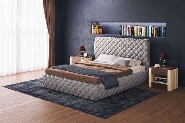 Belarusian bed GARMONIA 1600. Belarusian bed with lifting mechanism