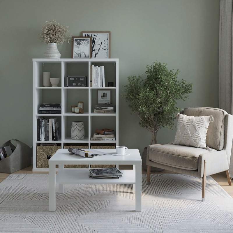 Shelf FORA 12 white shelves: shelf 1