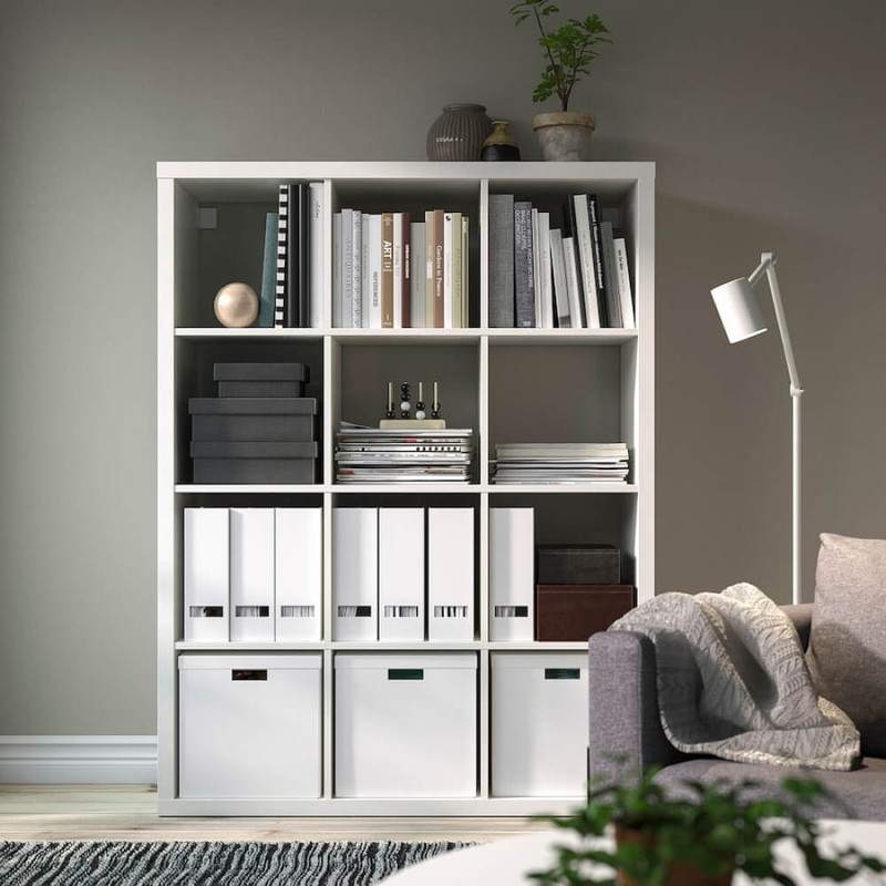 Shelf FORA 12 white shelves: rack