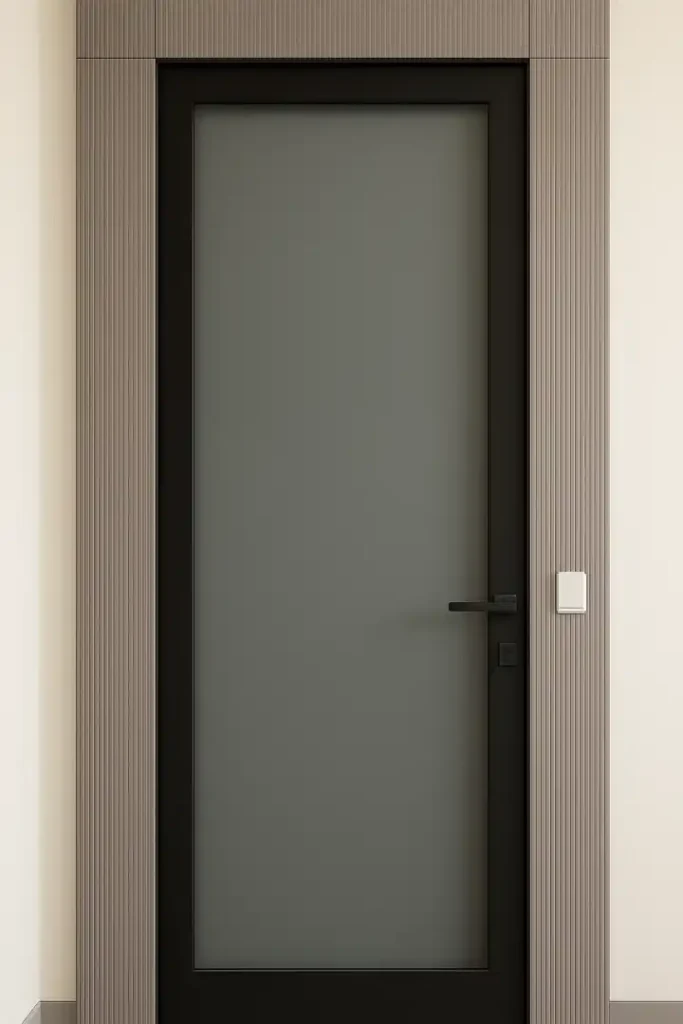 Invisible door Transparent