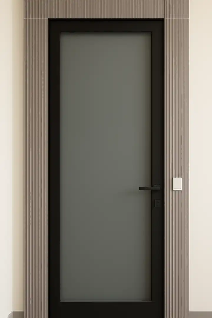 უხილავი კარი Invisible door Transparent